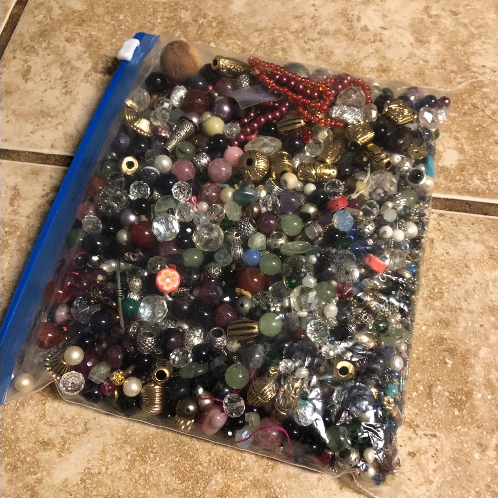 Grab bag of jewelry findings.
